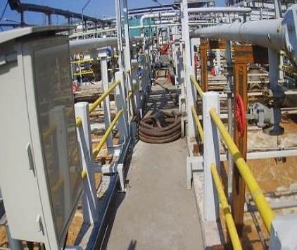 Replace damaged Structure Work ETP unit 
                          (3000 Kg) @ ABCT Epoxy